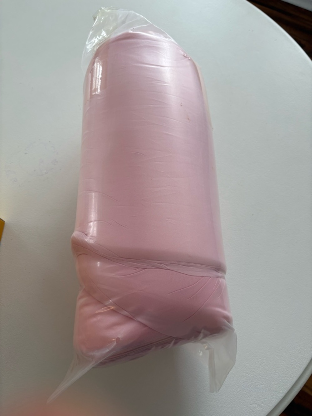 Plush Pink Body Pillow - Soft Blush Pink